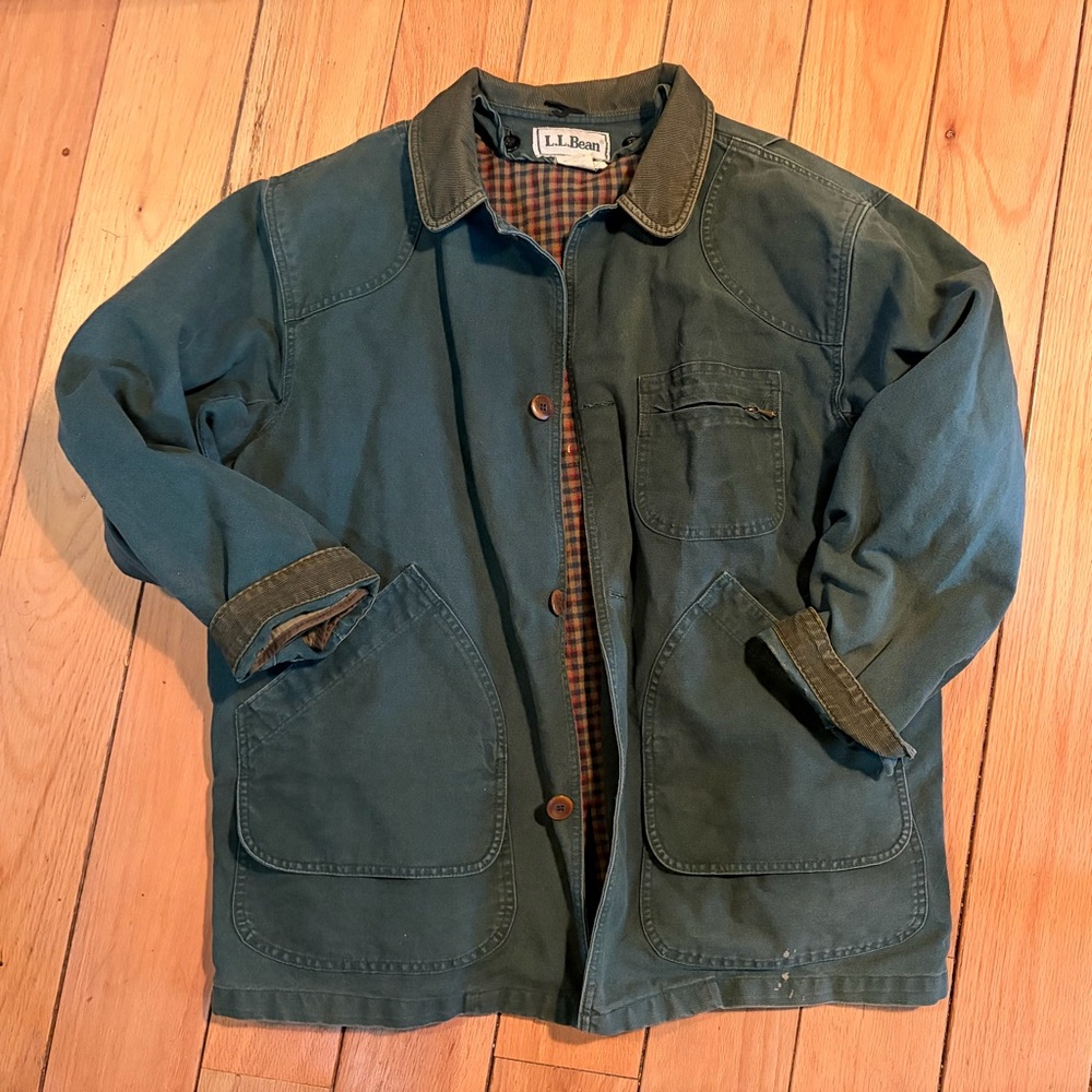 L.L. Bean Hunter Green Barn Jacket